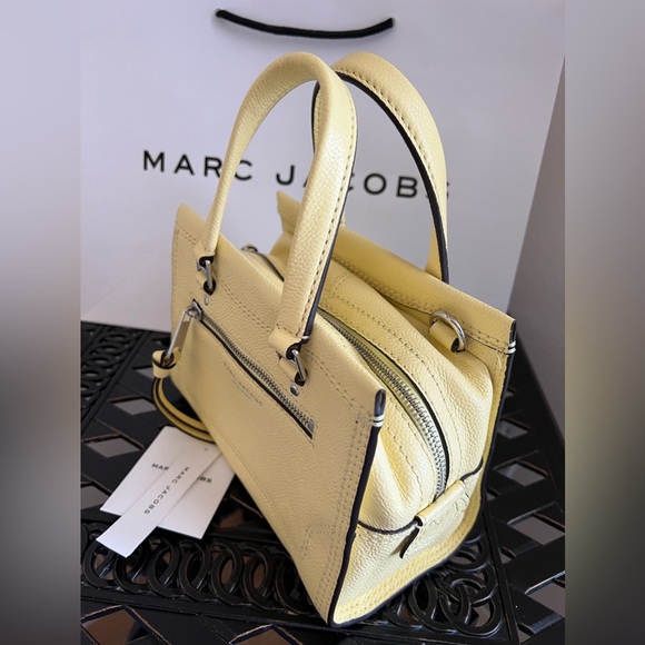 NEW Marc Jacobs Cruiser Leather Satchel/ Crossbody Bag - Picture 6 of 11